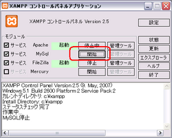 XAMPP 導入手順(17)